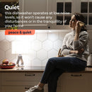 Hotpoint HSFO3T223WXUKN Freestanding Slimline Dishwasher 10 Place Setting Stainless Steel