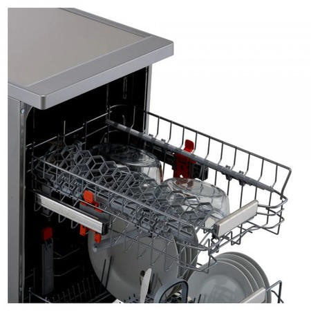 Hotpoint HSFO3T223WXUKN Freestanding Slimline Dishwasher 10 Place Setting Stainless Steel