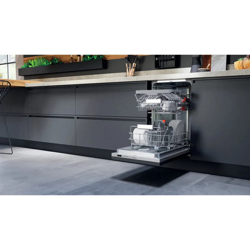 Hotpoint HSIO3T223WCEUKN Fully Integrated Slimline Dishwasher 10 Place Settings