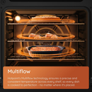 Hotpoint HTE6VDCW 60cm Electric Twin Cooker with Multiflow White