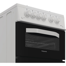 Hotpoint HTG5GCW Freestanding Gas Twin Cooker with Separate Grill White