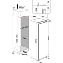 Hotpoint HTSD18A011A1 Integrated Low Frost Tall Larder Fridge