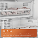 Hotpoint HTSD18F013H1 Integrated No Frost Tall Freezer with Active Fresh