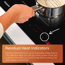 Hotpoint HTX8017DCF2 80cm 5 Zone HeatControl Induction Hob with CleanProtect