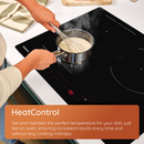 Hotpoint HTX8017DCF2 80cm 5 Zone HeatControl Induction Hob with CleanProtect