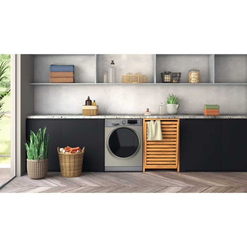 Hotpoint NDD10748GDAUK 10+7kg 1400 Spin Freestanding Washer Dryer Graphite