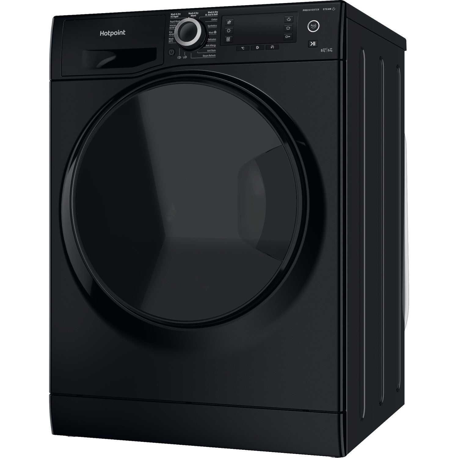 Hotpoint NDD86448BDAUK 8+6kg Washer Dryer 1400rpm ActiveCare Black