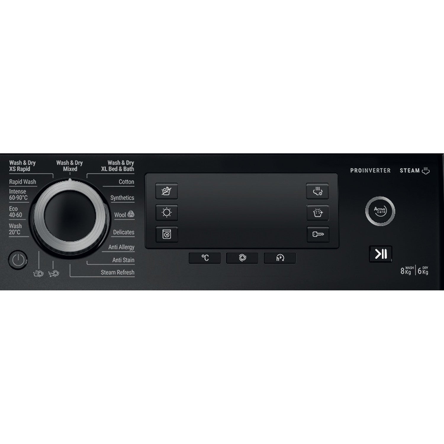 Hotpoint NDD86448BDAUK 8+6kg Washer Dryer 1400rpm ActiveCare Black
