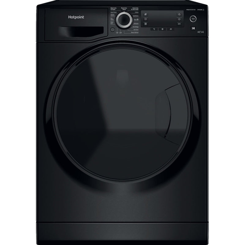 Hotpoint NDD86448BDAUK 8+6kg Washer Dryer 1400rpm ActiveCare Black