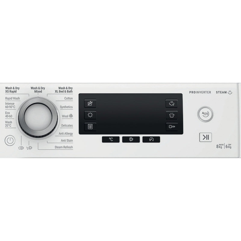 Hotpoint NDD86448WDAUK 8+6kg 1400 Spin ActiveCare Washer Dryer White