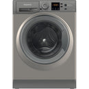 Hotpoint NSWF7469GGUK 7kg 1400 Spin Anti-Stain Washing Machine Graphite Graphite