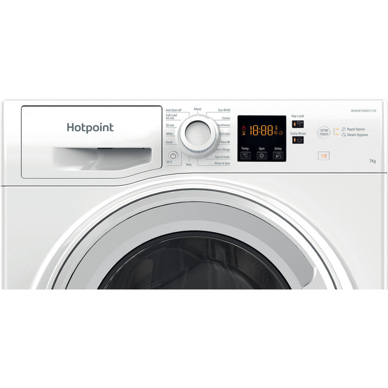 Hotpoint NSWF7469WUK 7kg 1400 Spin Washing Machine White White