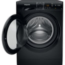 Hotpoint NSWM1046BSUK 10kg 1400 Spin Washing Machine Black Black