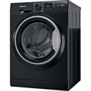 Hotpoint NSWM1046BSUK 10kg 1400 Spin Washing Machine Black Black