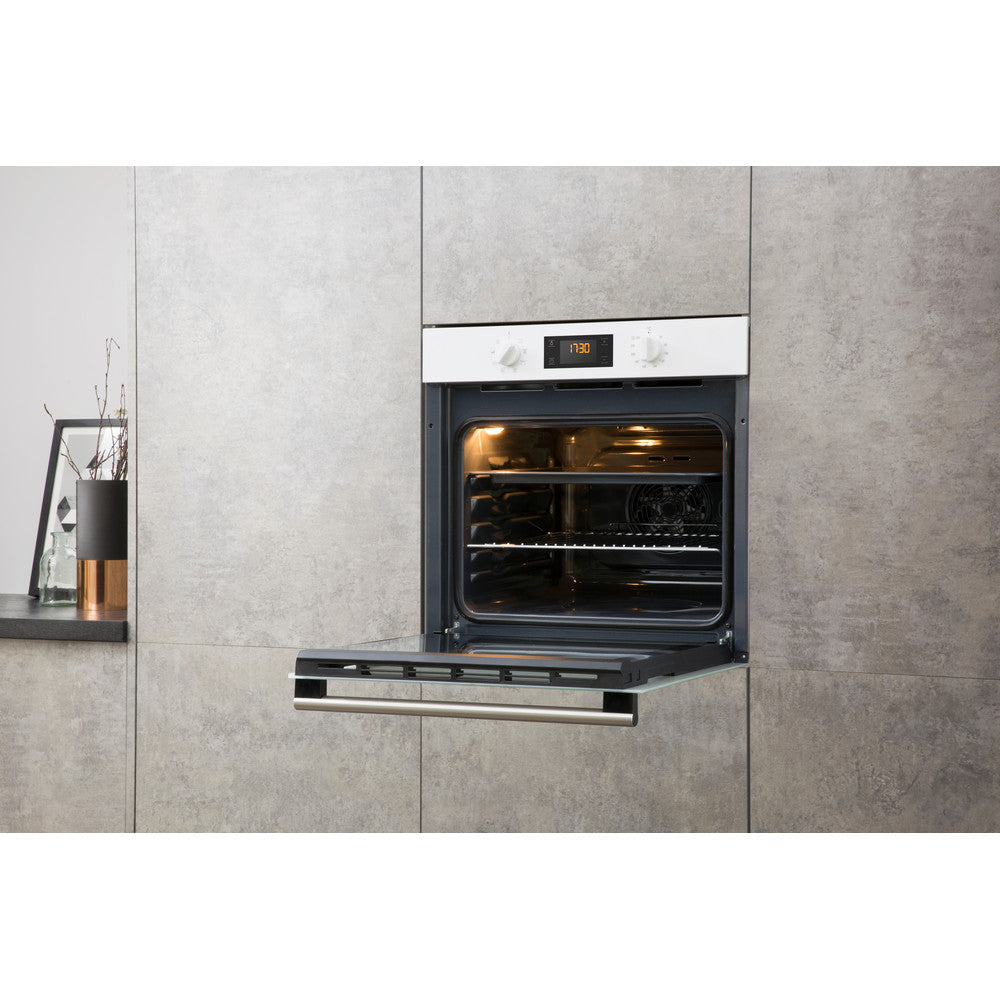 Hotpoint SA2540HWH 60cm Built In Electric Single Oven White