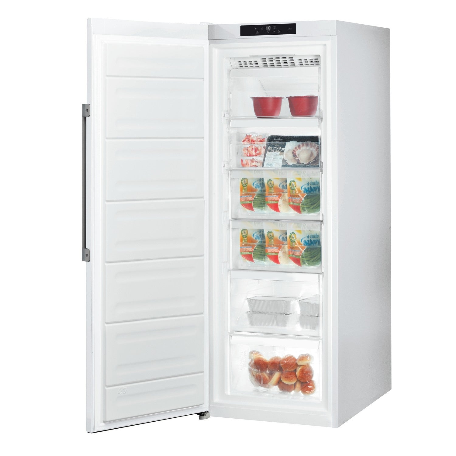 Hotpoint UH6F2CW Freestanding No Frost Tall Freezer White
