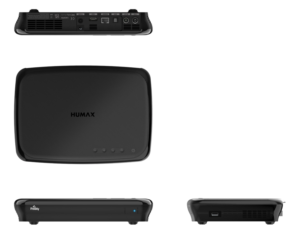 Humax FHR-6000T Freely PVR Recordable Set Top Box Black