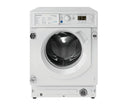 Indesit BIWDIL75148 7kg+5kg 1400 Spin Integrated Washer Dryer White