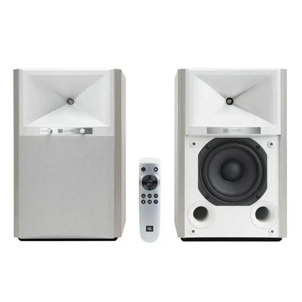 JBL 4305P Wireless Studio Monitor Speakers White White