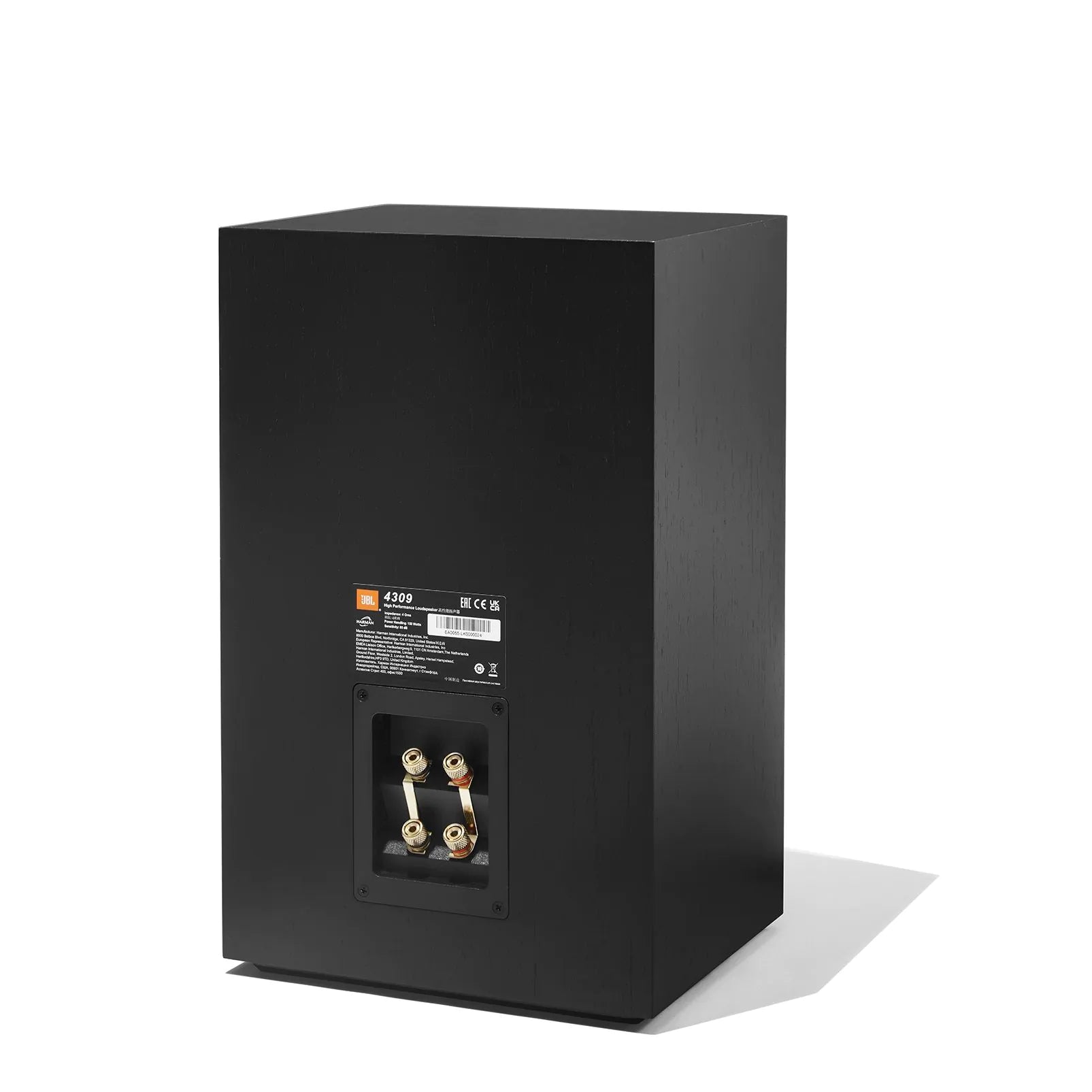 JBL 4309 High Performance Bookshelf Speakers Pair Black Black