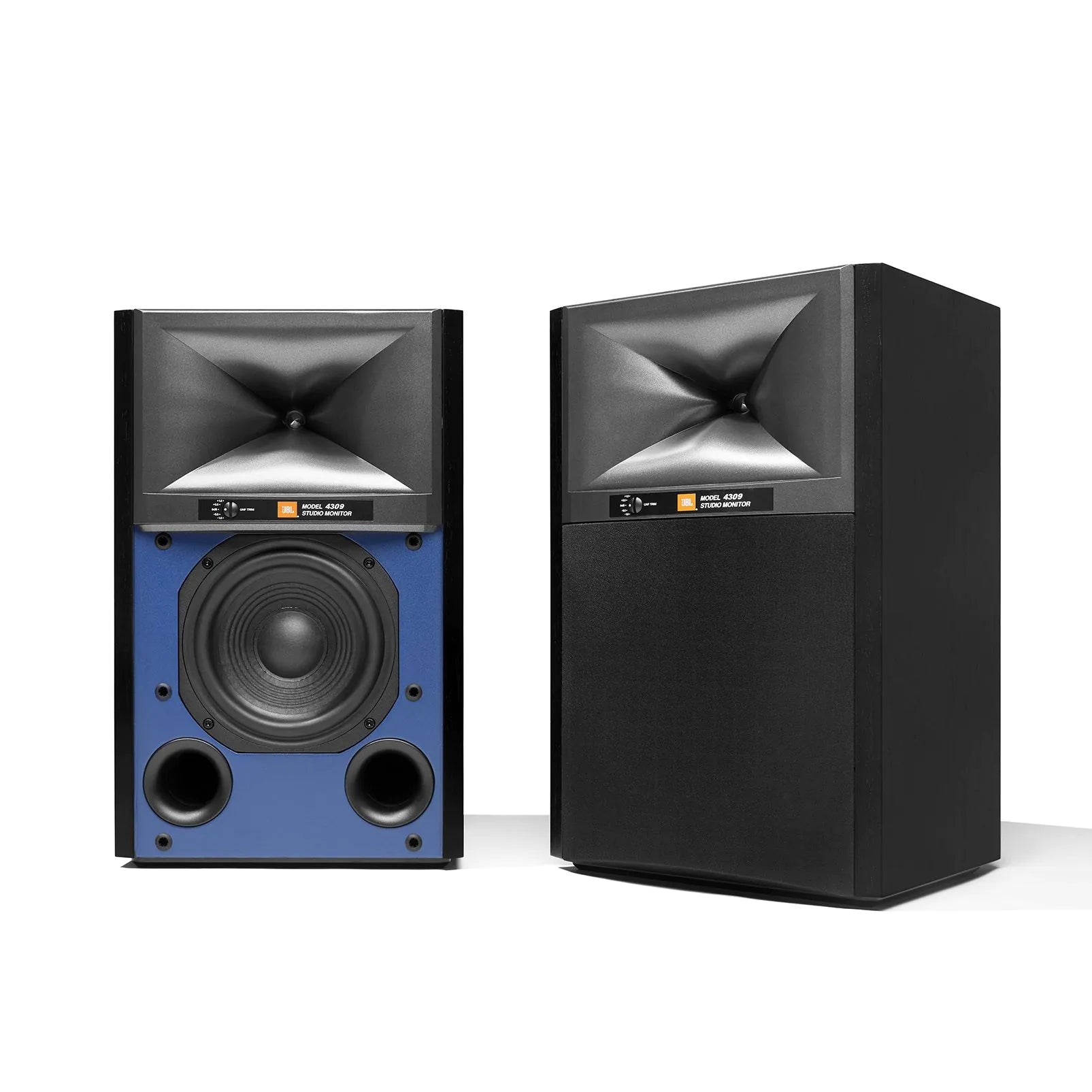 JBL 4309 High Performance Bookshelf Speakers Pair Black Black