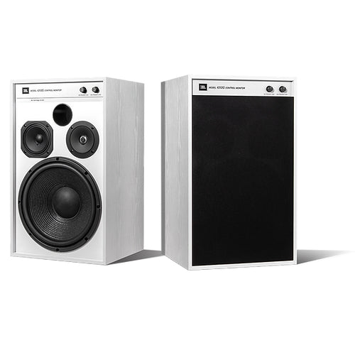 JBL 4312G Studio Monitor Pair of Speakers Ghost Edition with JS-120 Stands