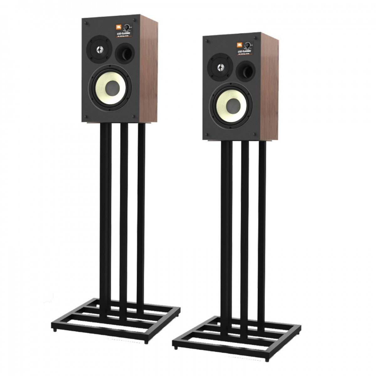 JBL JS-65 Bookshelf Speaker Stands Pair - Black