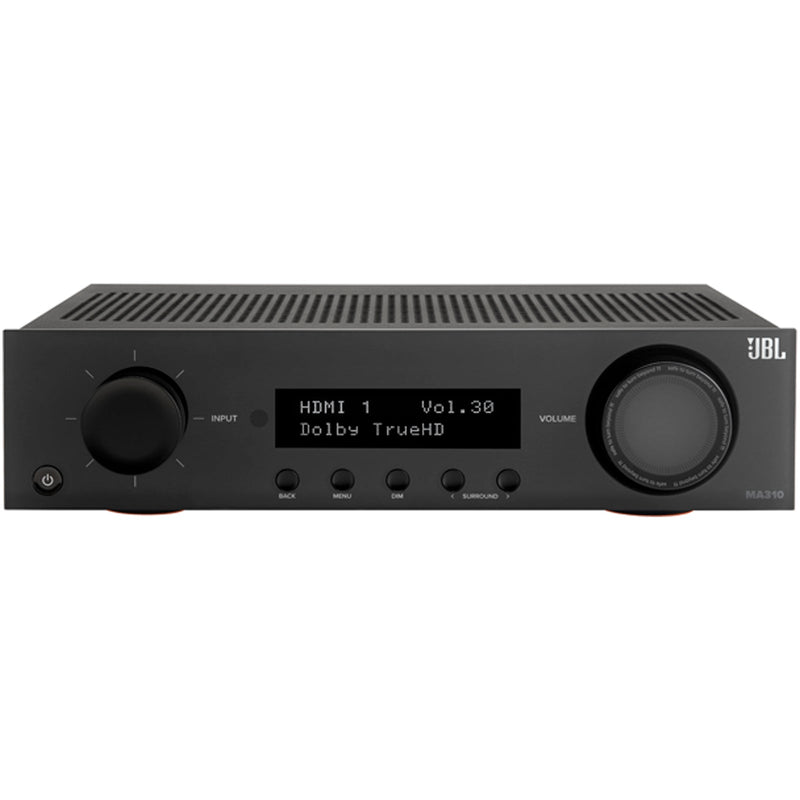 JBL MA310 5.2 Channel 4K AV Receiver Black Black