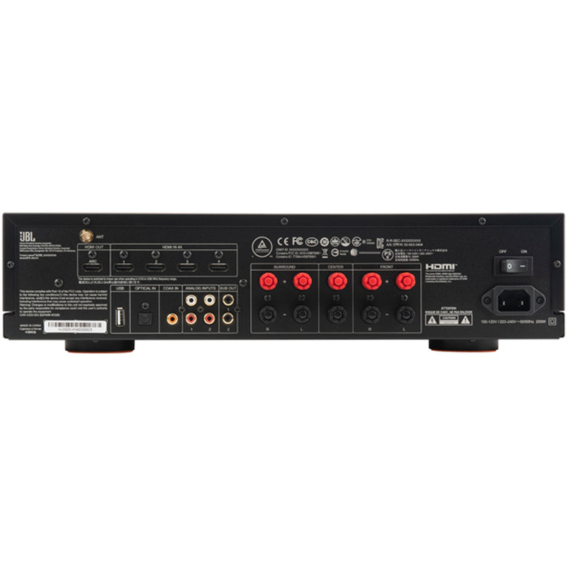 JBL MA310 5.2 Channel 4K AV Receiver Black Black