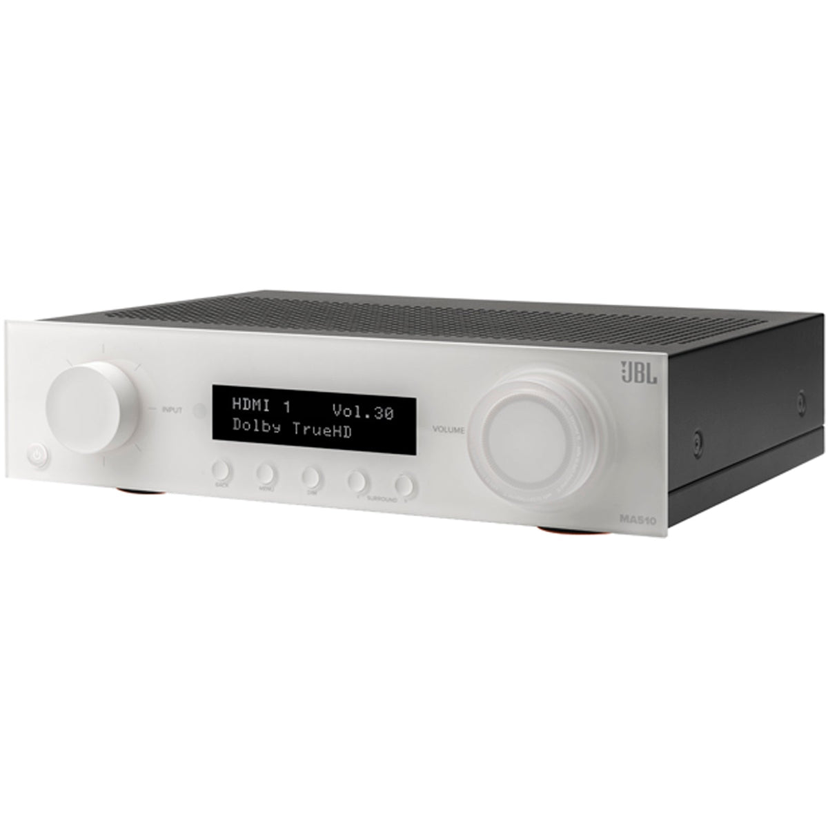JBL MA510 5.2 Channel 8K AV Receiver White White