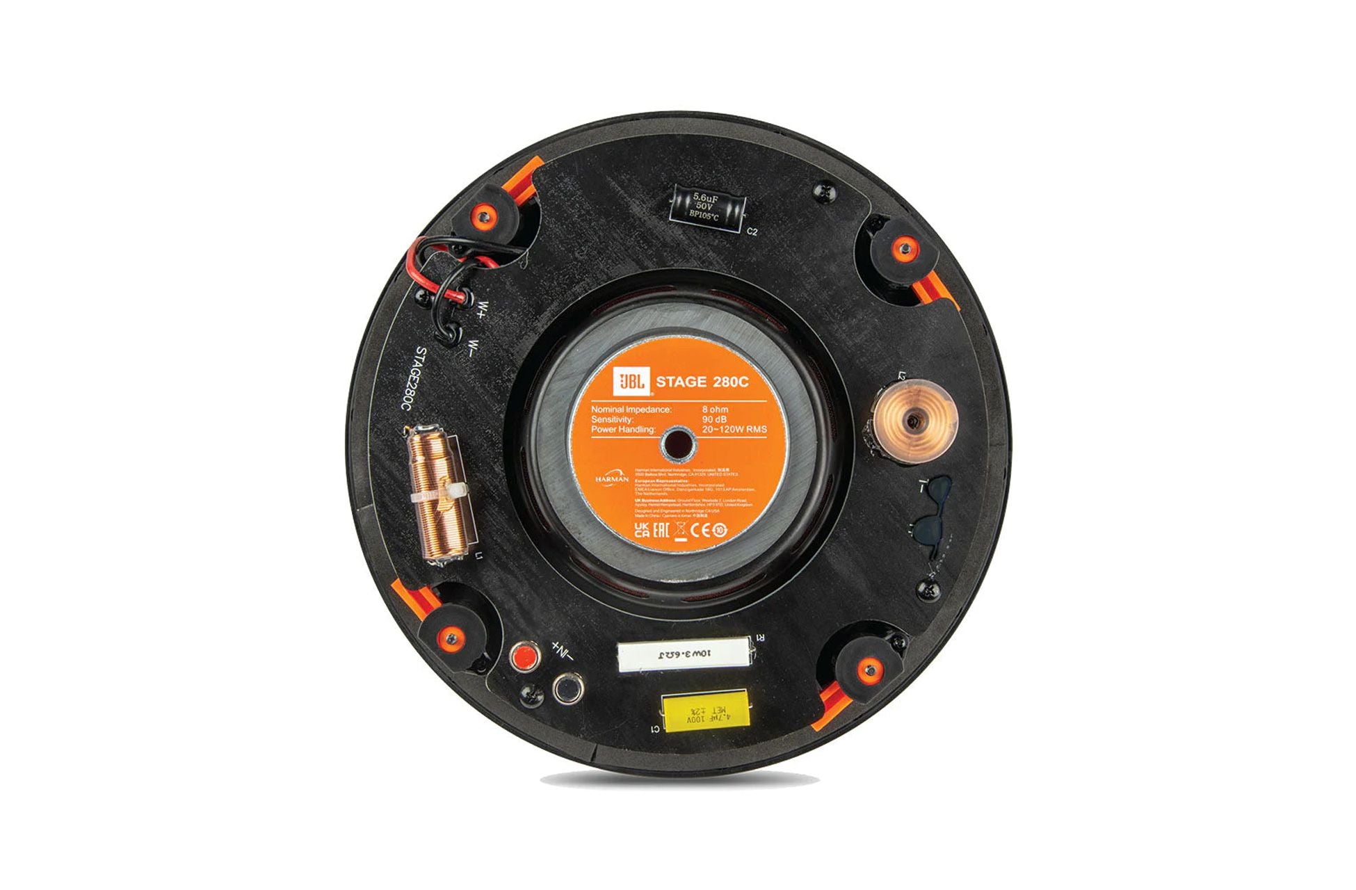 JBL Stage 280C 2-way 8 Inch Single In-Ceiling Speaker