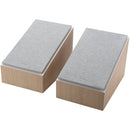 JBL STAGE240H 2 Way 4.5 Inch Dolby Atmos Surround Sound Speakers Pair White White