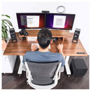 Kanto Ora Powered Reference Desktop Speakers With Bluetooth Black Black