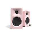 Kanto Ora Powered Reference Desktop Speakers with Bluetooth Matte Pink Pink