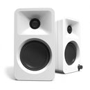 Kanto Ora Powered Reference Desktop Speakers With Bluetooth Matte White White