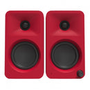 Kanto Ora Powered Reference Desktop Speakers With Bluetooth Red Red