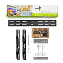 Kanto PF300 Fixed Low-profile TV Wall Mount for 32 to 90 inch TVs Black