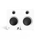Kanto REN 200W Powered Bookshelf Speakers Pair with HDMI ARC USB-C and Bluetooth 5.3 - Matte White White