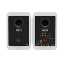 Kanto REN 200W Powered Bookshelf Speakers Pair with HDMI ARC USB-C and Bluetooth 5.3 - Matte White White