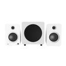 Kanto REN 200W Powered Bookshelf Speakers Pair with HDMI ARC USB-C and Bluetooth 5.3 - Matte White White
