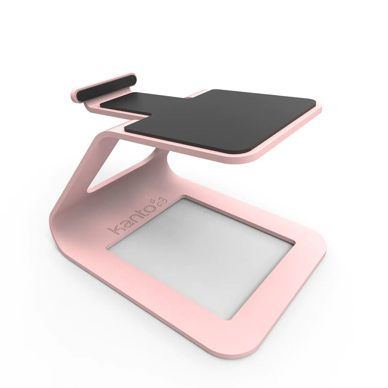 Kanto SE2 Small Elevated Desktop Speaker Stands Pink Pink