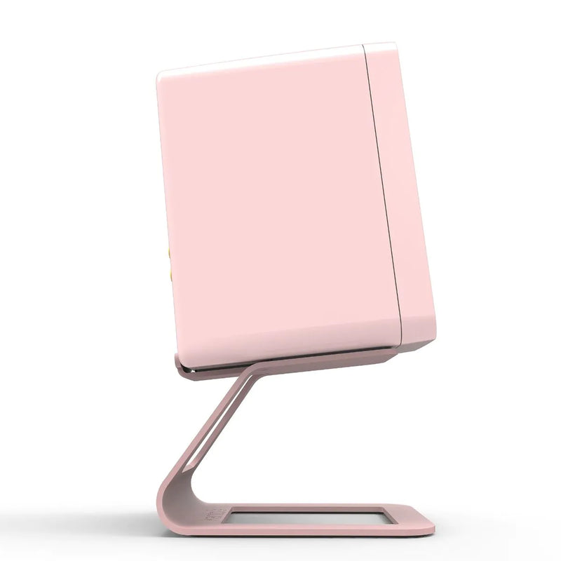 Kanto SE2 Small Elevated Desktop Speaker Stands Pink Pink