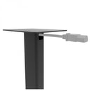 Kanto ST28P Speaker Stands Pair 28 Inch with Plywood Base Black