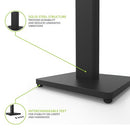Kanto ST34 Speaker Stands Pair 34 Inch with MDF Base Black