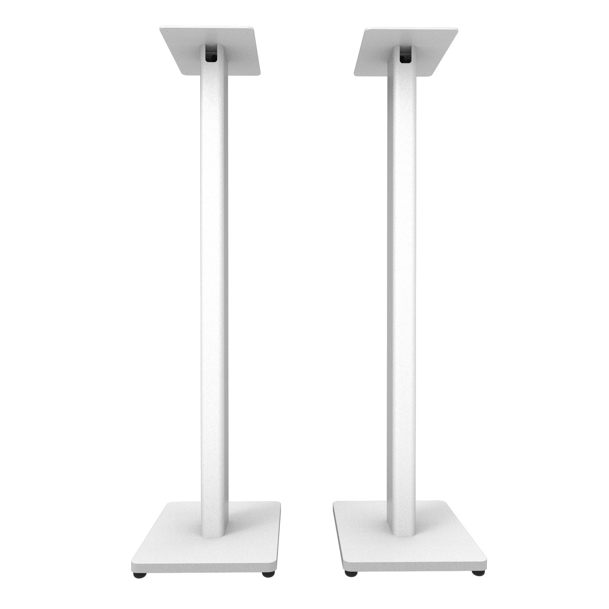 Kanto ST34 Speaker Stands Pair 34 Inch with MDF Base White White