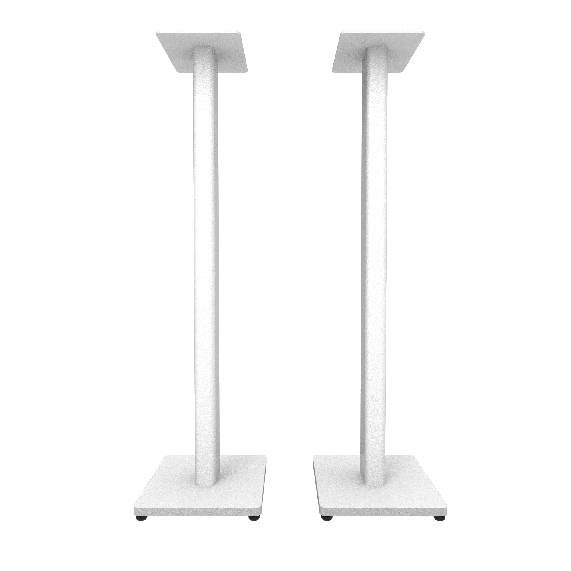 Kanto ST34 Speaker Stands Pair 34 Inch with MDF Base White White