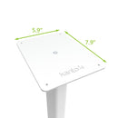Kanto ST34 Speaker Stands Pair 34 Inch with MDF Base White