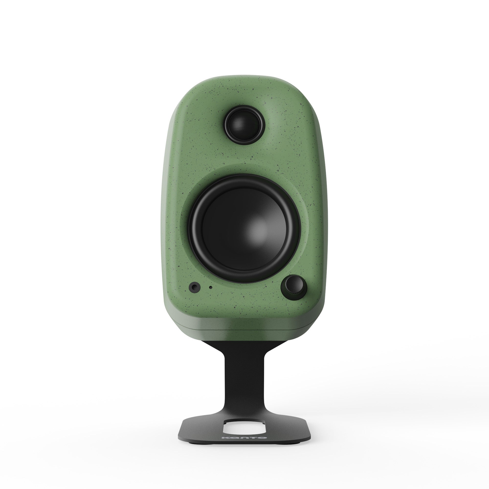 Kanto SU2 Rear-Mounted Desktop Stands for UKI and ORA Speakers Black black