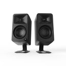 Kanto SU2 Rear-Mounted Desktop Stands for UKI and ORA Speakers Black black