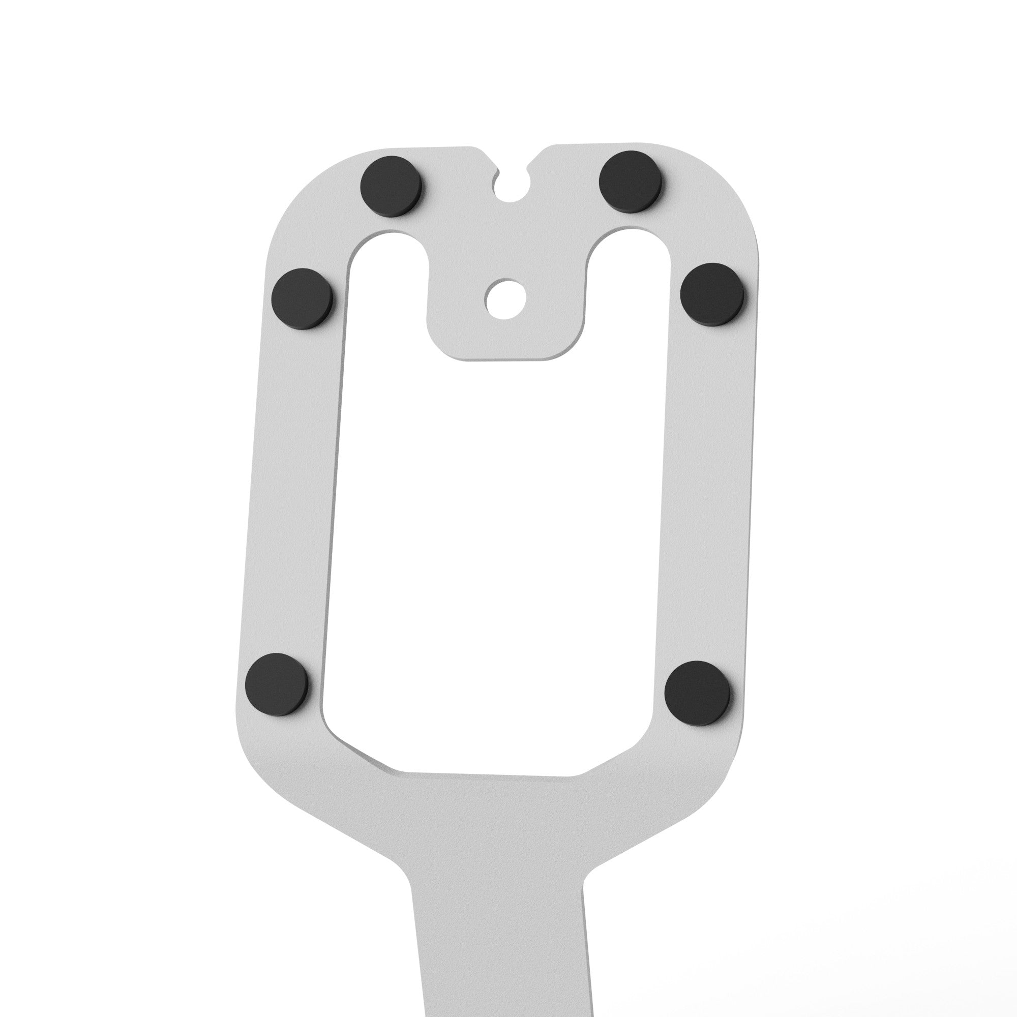 Kanto SU2 Rear-Mounted Desktop Stands for UKI and ORA Speakers White white